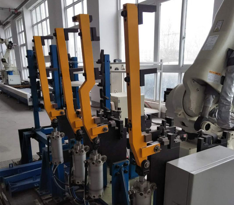 斗桿焊接變位機(jī)工裝